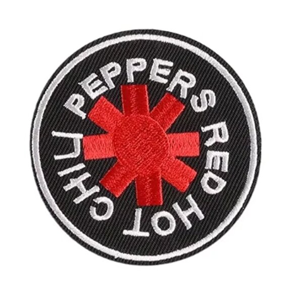 3/$15: RED HOT CHILI PEPPERS Embroidered Sew/Iron On Patch - Picture 1 of 1